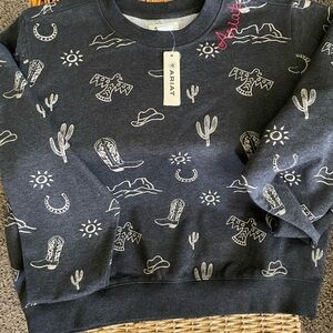 Ariat Charcoal Western Graphic Sweatshirt